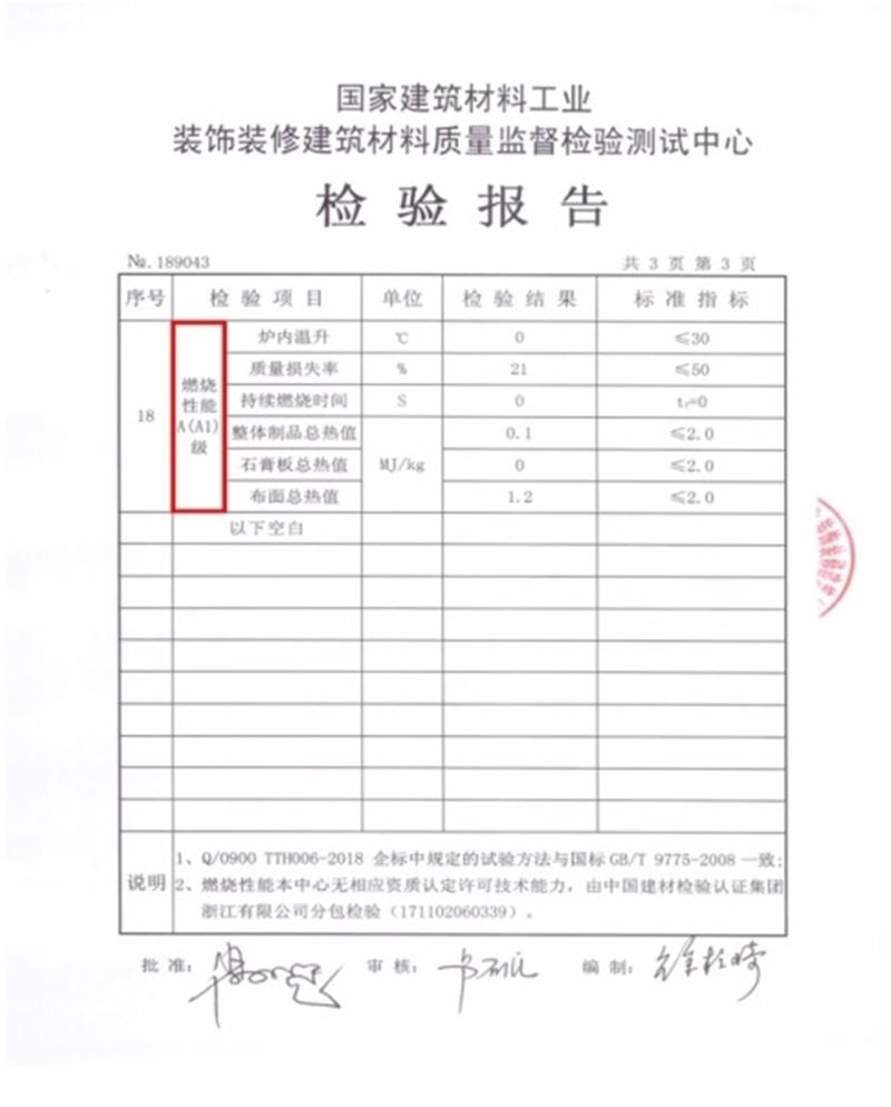 A級(jí)防火：GFG泰山玻璃纖維布面石膏板(圖4)