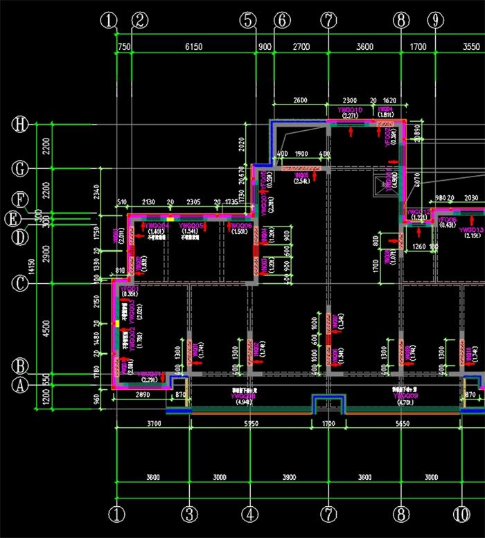 施工圖欣賞：上海富凝裝配式建筑BIM正向拆分設(shè)計(jì)(圖3)