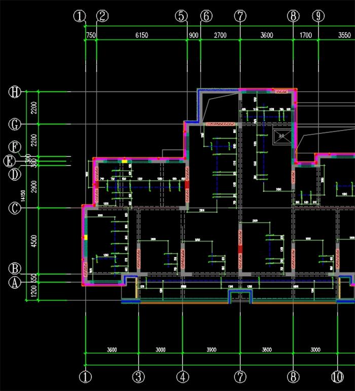 施工圖欣賞：上海富凝裝配式建筑BIM正向拆分設(shè)計(jì)(圖5)